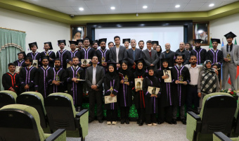 آیین دانش‌آموختگی دانشجویان بین‌الملل دانشگاه بیرجند برگزار شد.