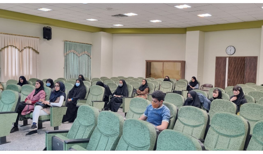 برگزاری کارگاه اقدامات لازم قبل،حین و بعد از وقوع سیل و زلزله توسط کانون هلال احمر دانشگاه