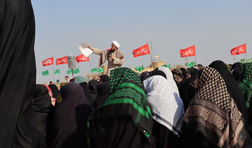 حضور پرشور دانشجویان خواهر دانشگاه بیرجند در اردوی راهیان نور ۱۴۰۴