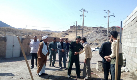 بازدید مدیر فرهنگی دانشگاه از اردوهای جهادی