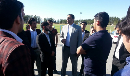 با هدف آشنایی دانشجویان بینالمللی نوورود با فضاها و امکانات دانشگاهی