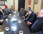 اعضای شورای شهر فردوس با سرپرست جدید دانشکده فنی و مهندسی فردوس دیدار کردند