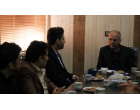 حضور معاون اداری و مالی دانشگاه بیرجند در جمع کارکنان علمی و غیر علمی دانشکده فنی و مهندسی فردوس