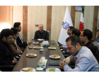 حضور معاون اداری و مالی دانشگاه بیرجند در جمع کارکنان علمی و غیر علمی دانشکده فنی و مهندسی فردوس