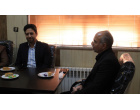 حضور معاون اداری و مالی دانشگاه بیرجند در جمع کارکنان علمی و غیر علمی دانشکده فنی و مهندسی فردوس