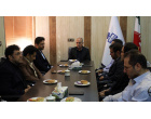 حضور معاون اداری و مالی دانشگاه بیرجند در جمع کارکنان علمی و غیر علمی دانشکده فنی و مهندسی فردوس