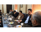حضور معاون اداری و مالی دانشگاه بیرجند در جمع کارکنان علمی و غیر علمی دانشکده فنی و مهندسی فردوس