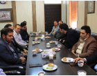 حضور معاون اداری و مالی دانشگاه بیرجند در جمع کارکنان علمی و غیر علمی دانشکده فنی و مهندسی فردوس