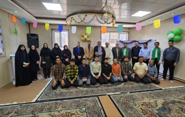 مراسم تکریم همکاران سادات در دانشکده فنی و مهندسی