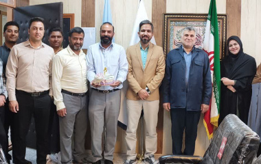 برگزاری جشن تولد تعدادی از همکاران مردادی دانشکده فنی و مهندسی فردوس
