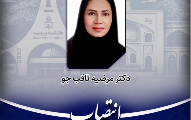 انتصاب اولین بانوی عضو هیأت رئیسه دانشگاه در سمت معاون پژوهش، فناوری و نوآوری دانشگاه بیرجند