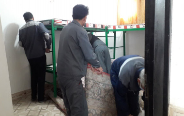 همکاران اداری دانشکده فنی و مهندسی فردوس  بار دیگر مسئولیت پذیری، پای کار بودن و همت جهادی خود را به رخ کشیدند