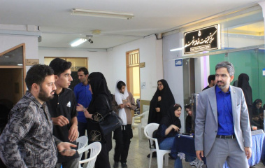 استقبال کانون های دانشجویی دانشکده فنی و مهندسی فردوس از دانشجویان نو ورود