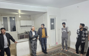 بازدید ریاست دانشکده فنی و مهندسی فردوس از سراهای دانشجویی پردیس و یاد شقایق ها