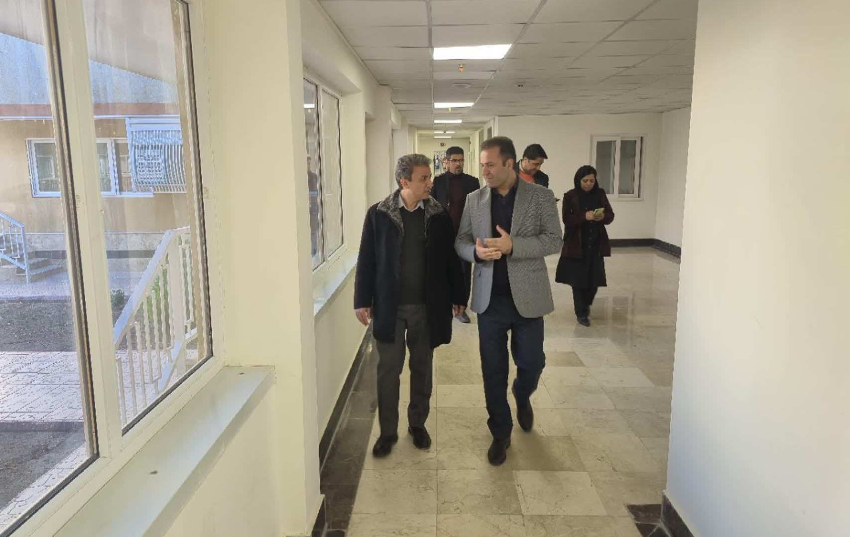 بازدید معاون صندوق رفاه دانشجویان کشور از زیرساخت‌های دانشگاه بیرجند