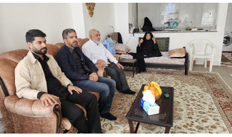 دیدار با خانواده شهید ولی اله وطن پرست