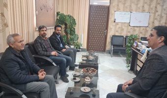 ریاست دانشکده فنی و مهندسی فردوس با شهردار فردوس دیدار کرد