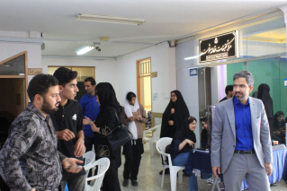 استقبال کانون های دانشجویی دانشکده فنی و مهندسی فردوس از دانشجویان نو ورود