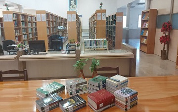 ثبت، ورود اطلاعات و آماده سازی ۶۳ عنوان کتاب اهدایی