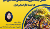 نشست تخصصی ‌‌بررسی پیامدهای زیست محیطی ‌‌جنگ های اخیر در پهنه جغرافیایی ایران