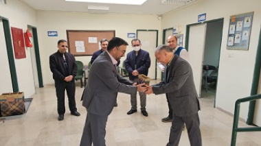 قدردانی از کارکنان مرد پردیس کشاورزی، منابع طبیعی و محیط زیست به مناسبت روز پدر و میلاد باسعادت حضرت علی (ع)