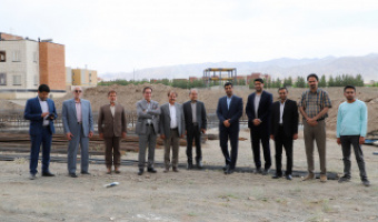 بازدید خیرین و حامیان دانشگاه بیرجند از پروژه‌های خیرساز