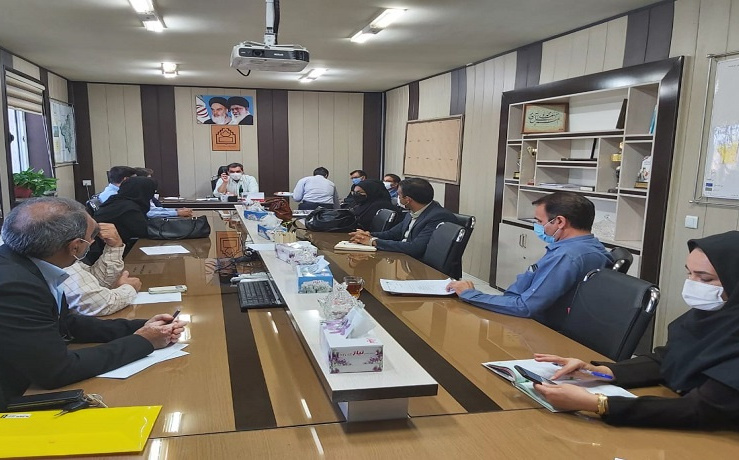 شرکت مسئول اداره بهداشت و درمان در جلسه هماهنگی واکسیناسیون ویژه دانشجویان دانشگاه های استان(۱۴۰۰/۶/۲۱)