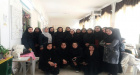 بازدید همیاران بهداشت به مناسبت هفته گرامیداشت مقام زن از کارگاه حمایتی تولیدی دستان پرتوان (۲۹ بهمن ۹۸)