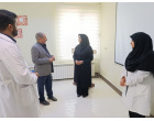 حضور خیّر نیک‌اندیش، حاج علی‌اکبر فلاحی در درمانگاه فرهیختگان با هدف مشارکت در توسعه زیرساخت‌های درمانی