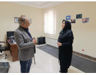 حضور خیّر نیک‌اندیش، حاج علی‌اکبر فلاحی در درمانگاه فرهیختگان با هدف مشارکت در توسعه زیرساخت‌های درمانی