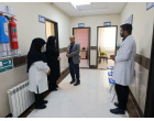 حضور خیّر نیک‌اندیش، حاج علی‌اکبر فلاحی در درمانگاه فرهیختگان با هدف مشارکت در توسعه زیرساخت‌های درمانی
