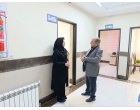 حضور خیّر نیک‌اندیش، حاج علی‌اکبر فلاحی در درمانگاه فرهیختگان با هدف مشارکت در توسعه زیرساخت‌های درمانی