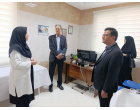 بازدید هیئت ارشد خدمات درمانی نیروهای مسلح از درمانگاه فرهیختگان دانشگاه بیرجند با محوریت ارتقای استانداردهای سلامت