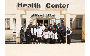 تقدیر هیأت‌رئیسه دانشگاه بیرجند از پزشکان درمانگاه فرهیختگان