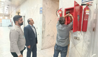 عملکرد سیستم‌های ایمنی حریق در دانشگاه بیرجند مورد ارزیابی قرار گرفت