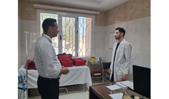 تحویل کیف‌های امداد و نجات در شرایط اضطراری به سرپرستان خوابگاه‌های دانشجویی دانشگاه بیرجند