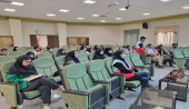 برگزاری کارگاه پانسمان و سوختگی با مشارکت اداره بهداشت و درمان و کانون هلال احمر دانشگاه بیرجند
