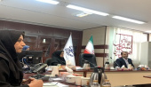 حضور رئیس اداره بهداشت و درمان دانشگاه بیرجند در جلسه گزارش عملکرد قطب های تخصصی دفتر مشاوره و سلامت وزارت عتف