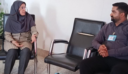جلسه‌ای با دکتر هما مالکی و کارشناس اداره بهداشت و درمان دانشگاه برگزار شد