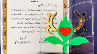 کسب نشان ملی نقره ای توسط اداره بهداشت و درمان و مرکز مشاوره و توانمندسازی دانشگاه بیرجند