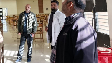 بازدید تخصصی HSE از سالن اجتماعات امید دانشگاه و شناسایی موارد عدم انطباق HSE