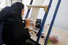 بازدید دانش آموزان مدرسه هاجر از دانشکده هنر