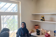 بازدید دانش‌آموزان دبیرستان علامه حلی از دانشکده هنر