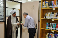 دیدار رئیس دانشگاه بیرجند با همکاران کتابخانه مرکزی و مرکز نشر (۱۴۰۱/۸/۲۵)