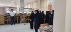 بازدید دانش‌آموزان دبیرستان نمونه تقوی از کتابخانه مرکزی و مرکز نشر