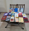 اهدای ۲۸ جلد کتاب توسط آقای دکتر مفید شاطری به کتابخانه مرکزی و مرکز نشر