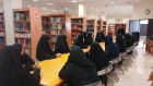 بازدید دانشجویان دختر پردیس امام سجاد (ع) از کتابخانه مرکزی و مرکز نشر