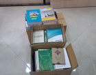اهدای 180 جلد کتاب به کتابخانه غزه شهرستان زهان