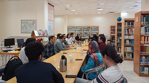 چهارمین جلسه‌ی بحث آزاد زبان انگیسی در کتابخانه مرکزی و مرکز نشر برگزار شد.
