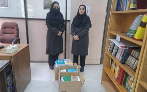 اهدای 180 جلد کتاب به کتابخانه غزه شهرستان زهان